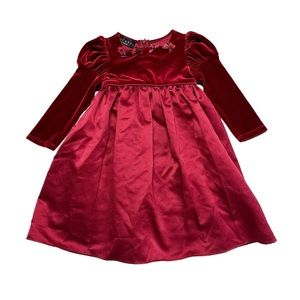 Biscotti Collection Red Formal Dress size 3T